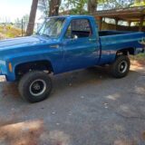 1977 Chev Short Box 4x4 for $0 Build Credit, Poor