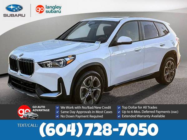 2024 BMW X1 AWD Trim for $0 Build Credit, Poor