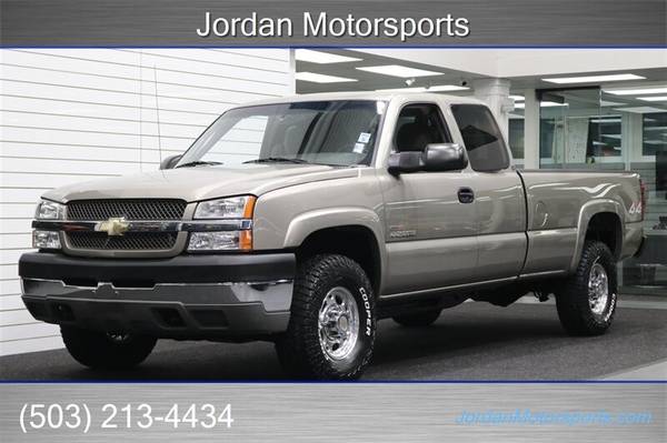 2003 Chevrolet Silverado 2500 LS 4x4 Diesel Extended Cab for