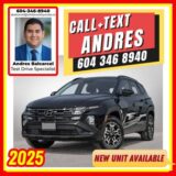 2025 Hyundai Tucson XRT Black for $0 Build Credit, Poor