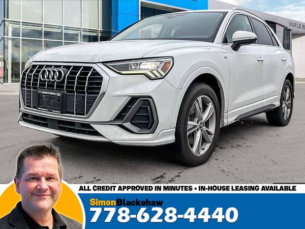 2020 Audi Q3 Technik 2.0L Turbo for $0 Build Credit,