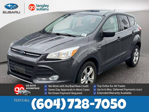 2015 Ford Escape SE for $0 Build Credit, Poor Credit,