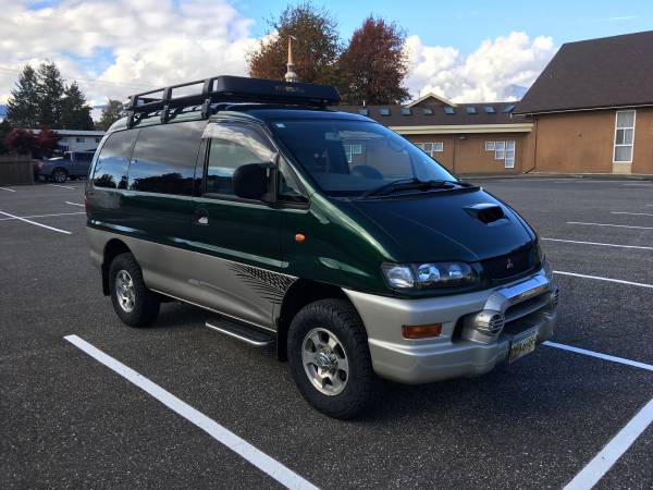 1998 Mitsubishi Delica Space Gear Diesel for $0 Build Credit,