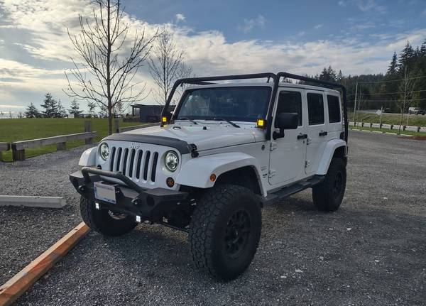 2012 Jeep Wrangler Sahara Unlimited 4x4 Lifted for $0 Build