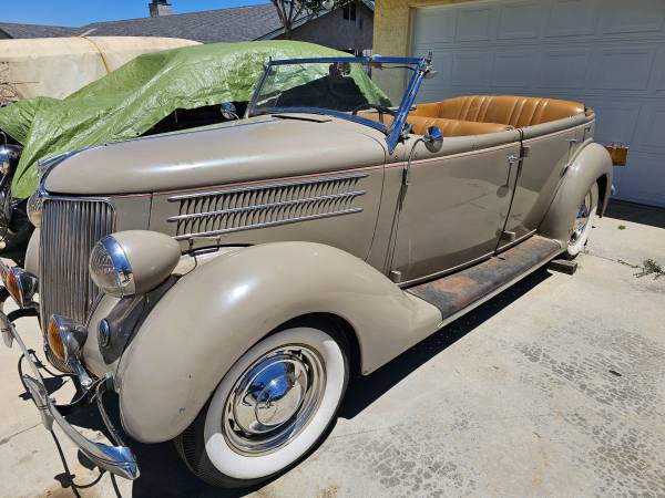 1936 Ford Phaeton Deluxe Convertible for $0 Build Credit, Poor