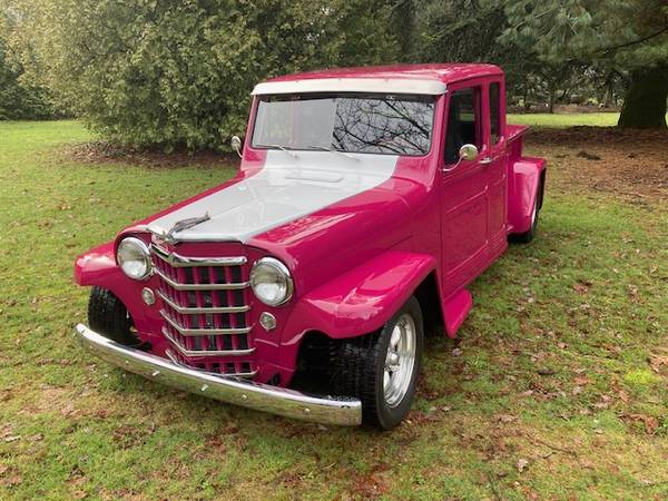 1959 Willys Extra Cab Kustom for $0 Build Credit, Poor