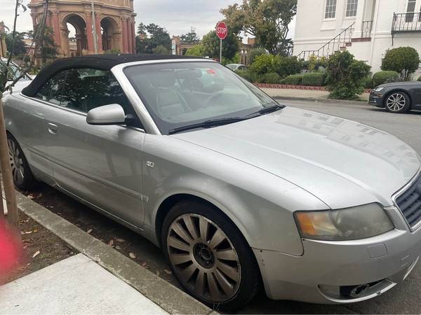 2004 Audi A4 3.0 Quattro Cabriolet for $0 Build Credit,