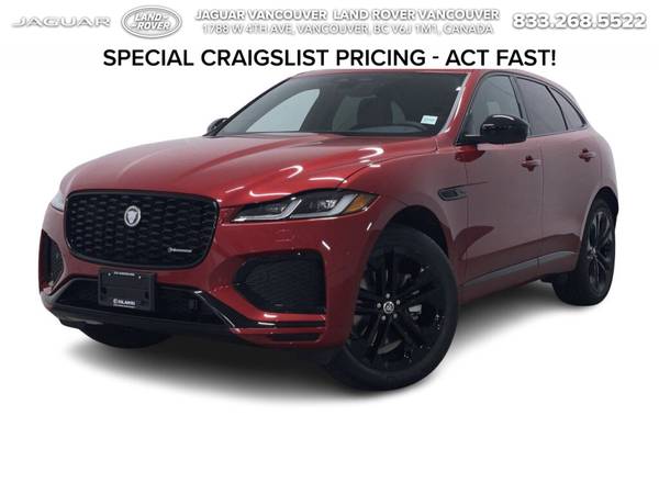 2024 Jaguar F-PACE P250 R-DYNAMIC S for $0 Build Credit,