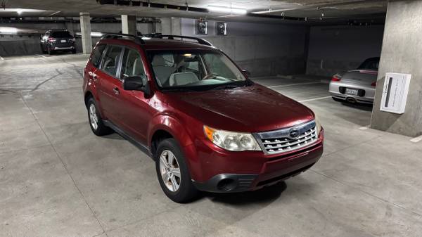 2013 Subaru Forester 2.5X 4D for $0 Build Credit, Poor