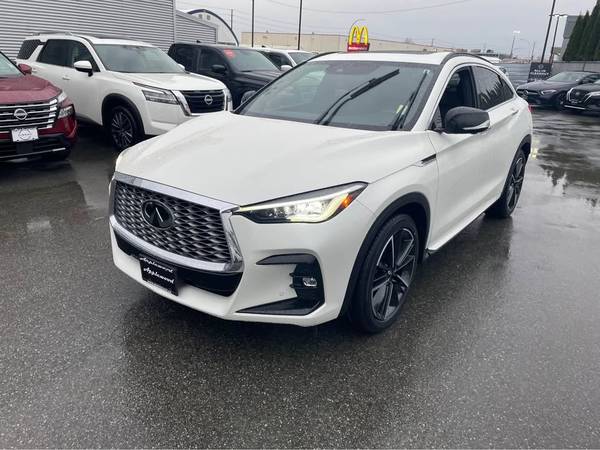 2022 Infiniti QX55 Essential AWD for $0 Build Credit, Poor