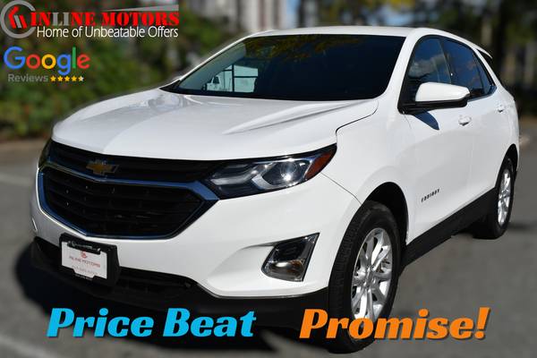 2019 Chevrolet Equinox LT for $0 Build Credit, Poor Credit,