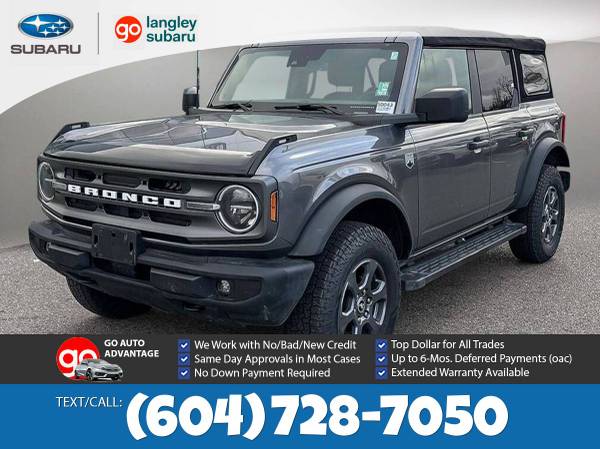 2022 Ford Bronco 4WD Trim for $0 Build Credit, Poor