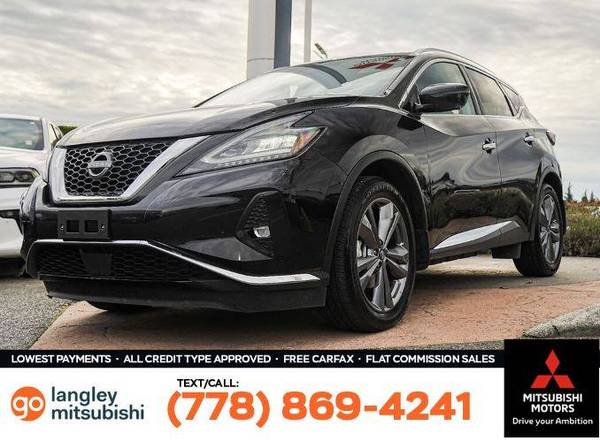 2023 Nissan Murano Platinum AWD - 77K KMs for $0