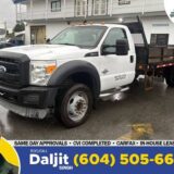 2011 Ford F-550 XL Reg Cab Diesel 14' Flat Deck