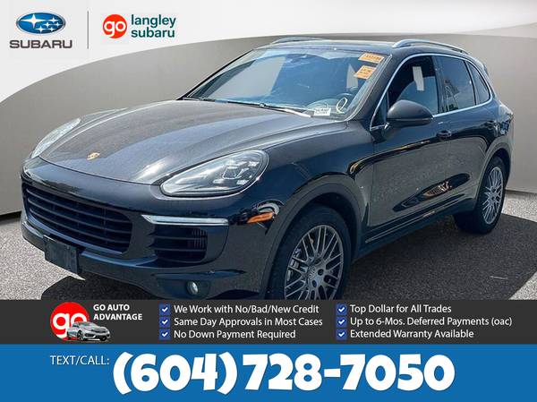 2017 Porsche Cayenne S for $0 Build Credit, Poor Credit,