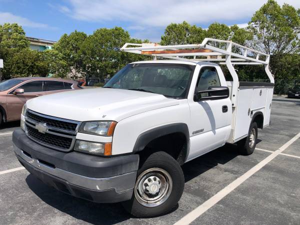 2007 Chevy Silverado C2500HD Utility Bed Service Truck for $0