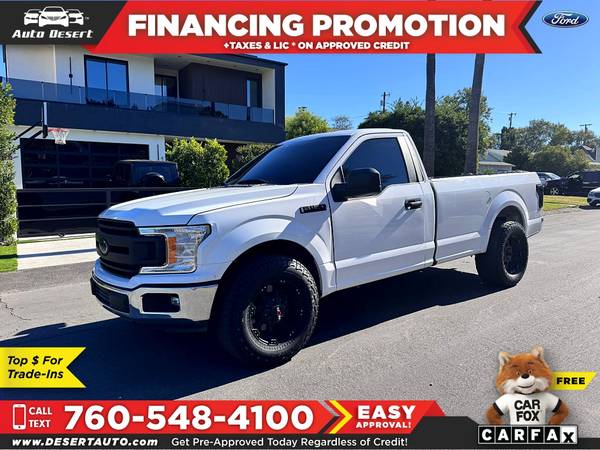 2019 Ford F-150 XL 8-ft Bed - Only $317/mo! Easy