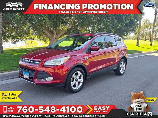 2014 Ford Escape SE for $0 Build Credit, Poor Credit,