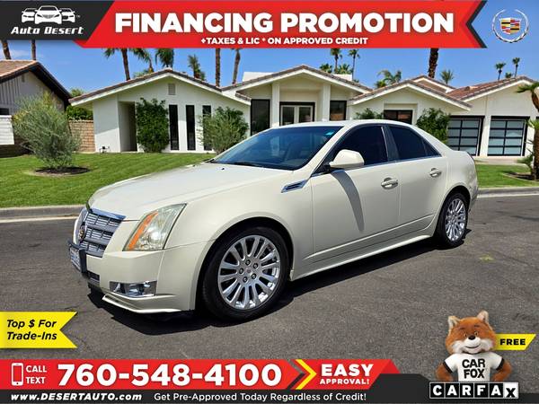 2010 Cadillac CTS Sedan Performance for $0 Build Credit, Poor