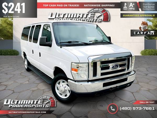 2011 Ford E-350 Wagon 12 Passenger for $0 Build Credit,