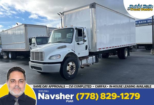 2018 Freightliner M2 106 Box Truck with Liftgate, Single Axle,