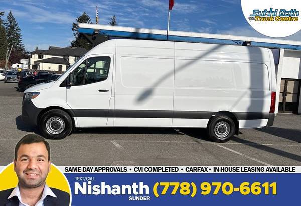 2024 Mercedes-Benz Sprinter 2500 High Roof for $0 Build Credit,