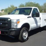 2015 Ford F250 4WD Reg Cab Utility Bed Work Truck