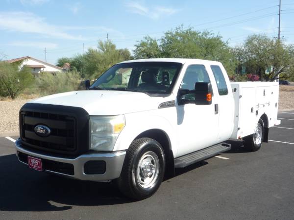 2012 Ford F-250 Extra Cab Service Body Utility Bed Work