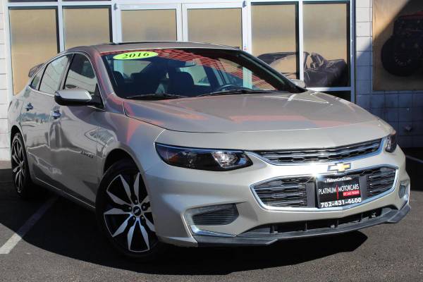 2016 Chevrolet Malibu LT Sedan for $0 Build Credit, Poor