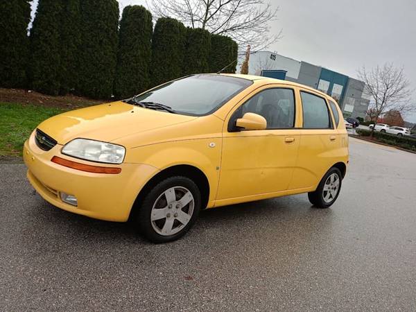 2007 Chevrolet Aveo Hatchback Automatic for $0 Build Credit, Poor