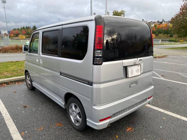 2008 Honda Vamos 4WD Turbo Van for $0 Build Credit,