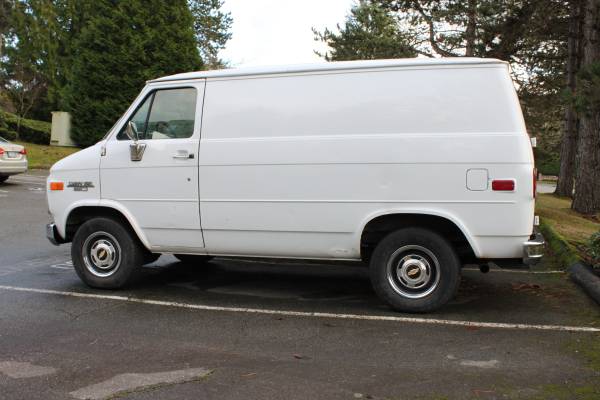 1992 Chevy G20 Short Van V6 Auto for $0 Build