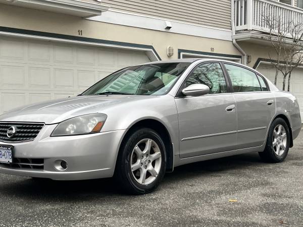 2005 Nissan Altima 2.5S Low KM for $0 Build Credit,