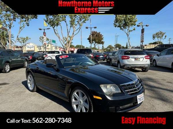 2007 Chrysler Crossfire Convertible for $0 Build Credit, Poor Credit,