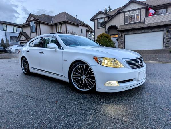 2007 Lexus LS460 JDM RHD 59Kms for $0 Build Credit,