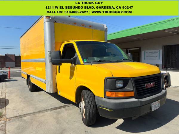 2009 GMC Savana 3500 Cutaway 16 ft Box Truck for