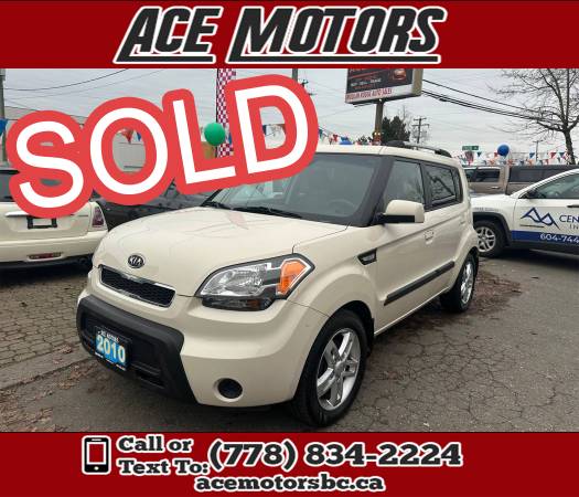 2010 Kia Soul + Manual Transmission for $0 Build Credit,