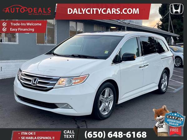 2011 Honda Odyssey Touring Elite for $0 Build Credit, Poor