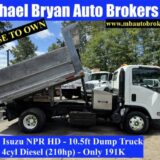 2011 Isuzu NPR HD 10.5FT Dump Truck for $0 Build