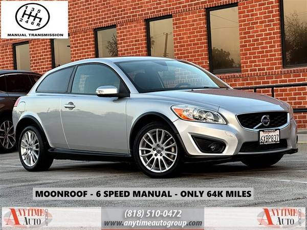 2011 Volvo C30 T5 Manual 64K Miles Moonroof for $0