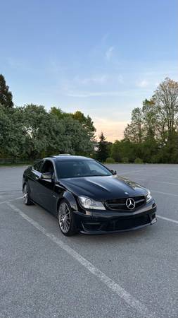 2013 Mercedes-Benz C63 AMG Coupe for $0 Build Credit, Poor