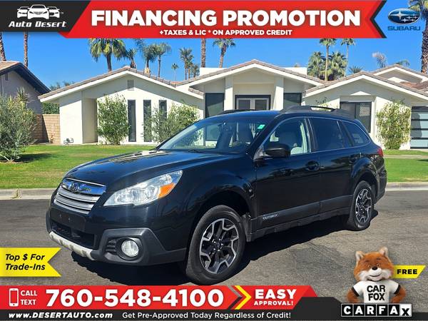 2014 Subaru Outback 2.5i Premium - Only $198/mo! Easy Finance!