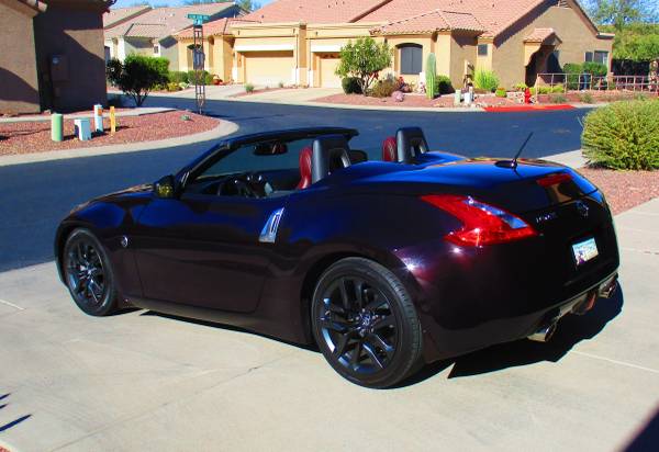 2015 Nissan 370Z Roadster Touring Sport for $0 Build Credit,