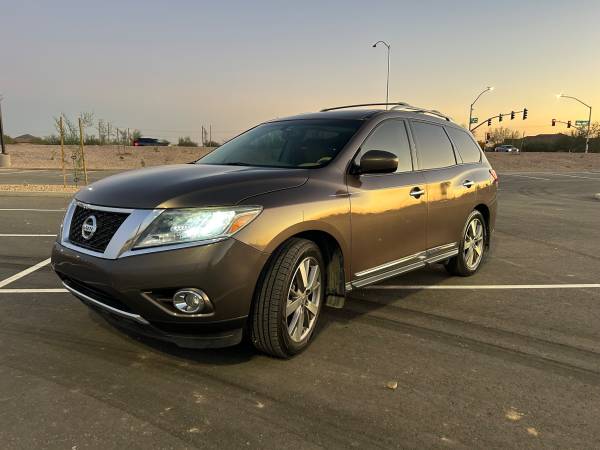 2015 Nissan Pathfinder Platinum for $0 Build Credit, Poor Credit,