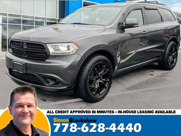 2016 Dodge Durango Limited AWD for $0 Build Credit, Poor