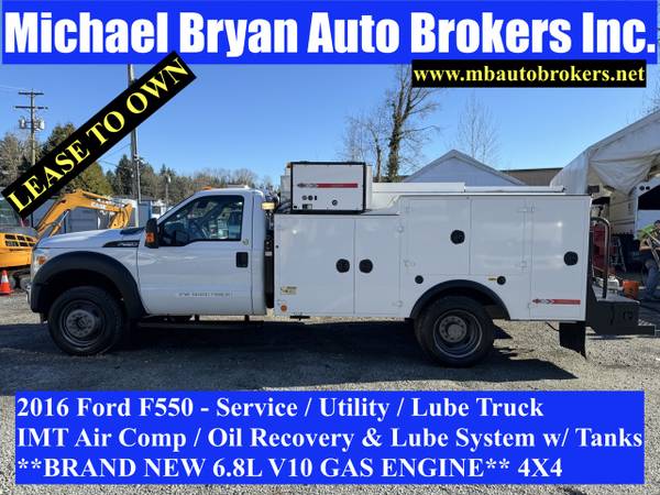 2016 Ford F550 Service Mechanic Lube Truck - Brand New