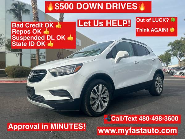 2017 Buick Encore - $500 Down! Bad Credit Welcome! for