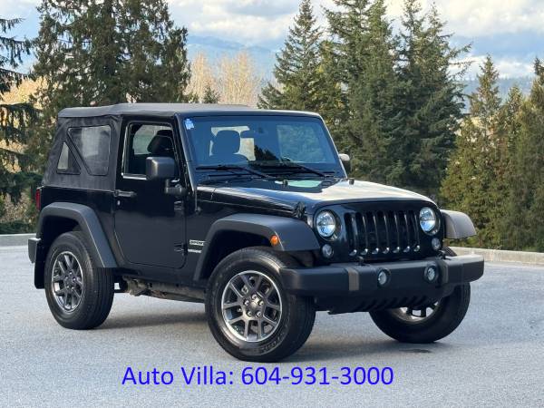 2017 Jeep Wrangler 4x4 Sport 77,000 km for $0 Build