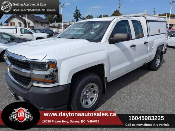 2018 Chevrolet Silverado 1500 4WD Double Cab Work Truck for