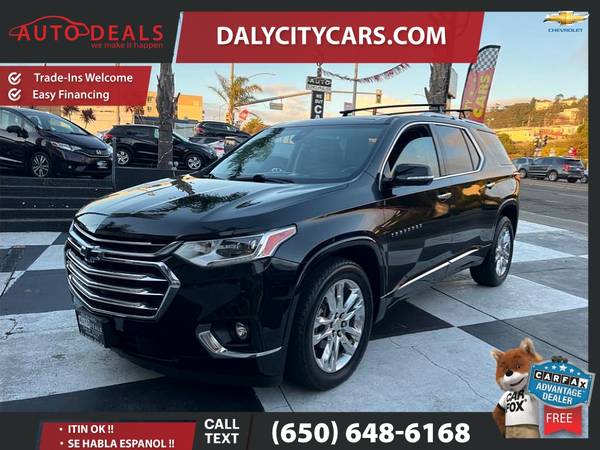 2018 Chevrolet Traverse High Country for $0 Build Credit, Poor